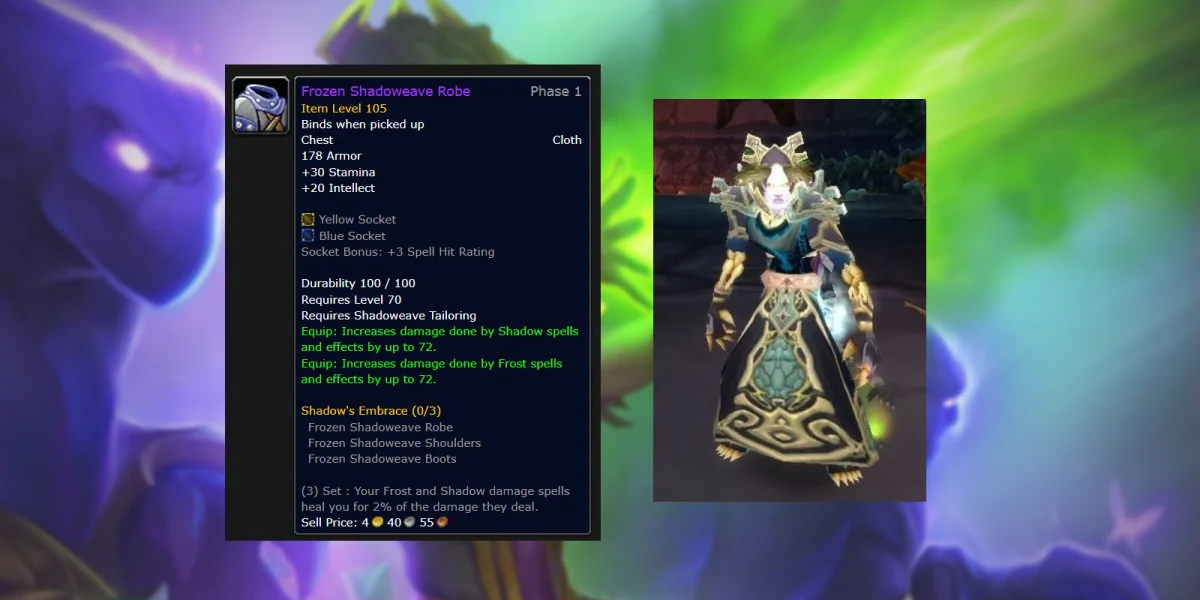 TBC Warlock BiS Gear