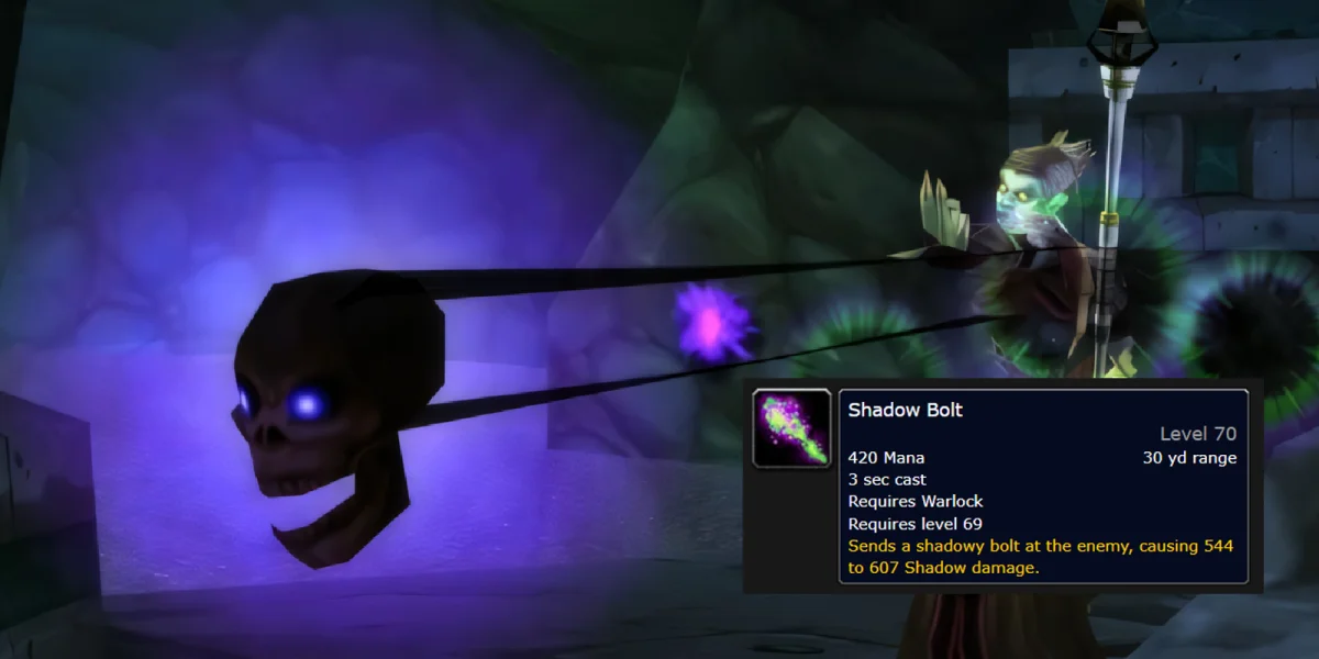 Shadow Bolt Warlock Spell