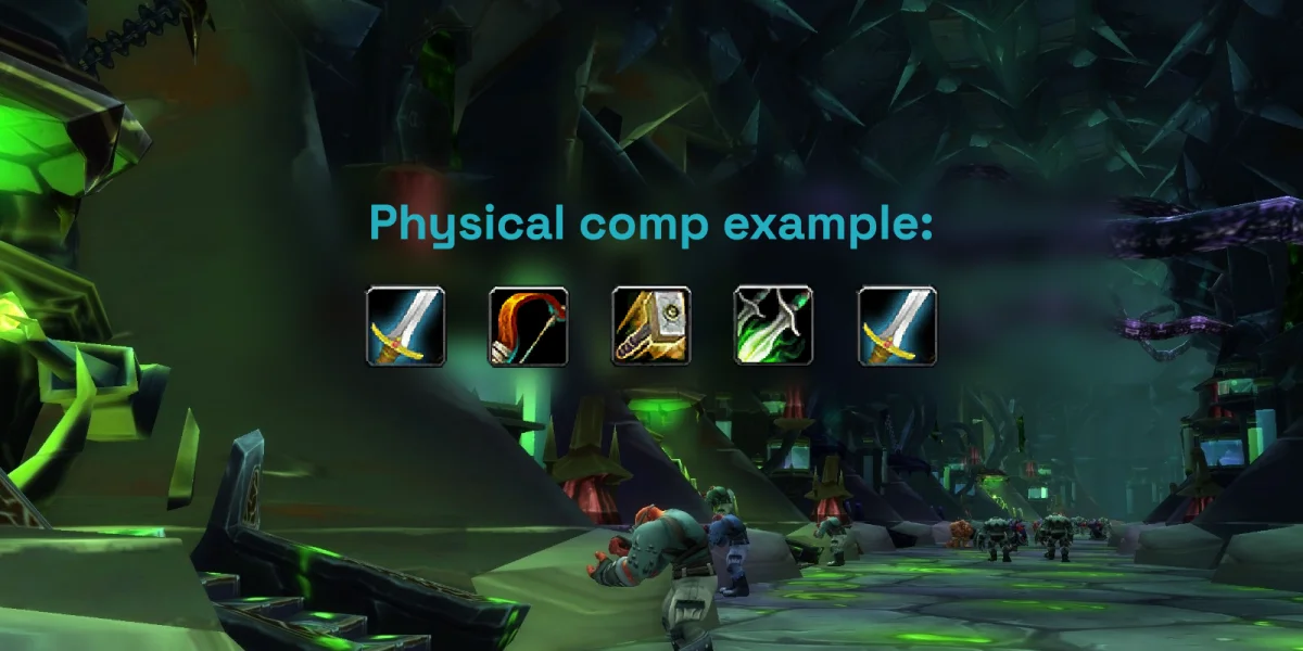 TBC Physical damage dungeon group in action