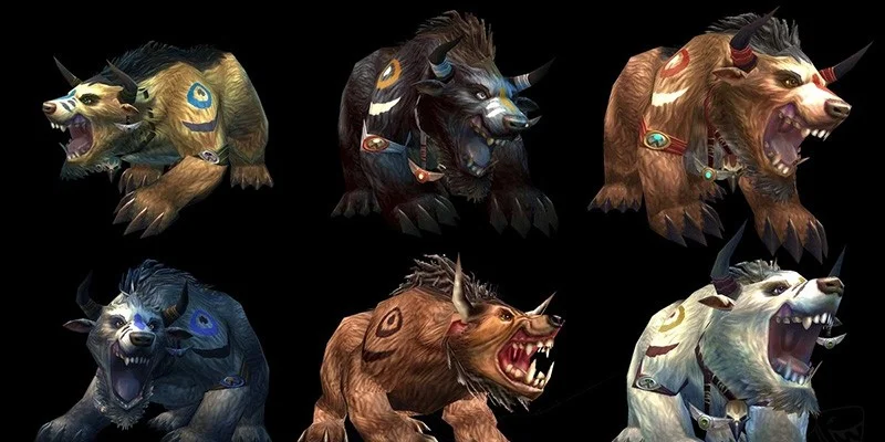 Tauren Druid Bear Form