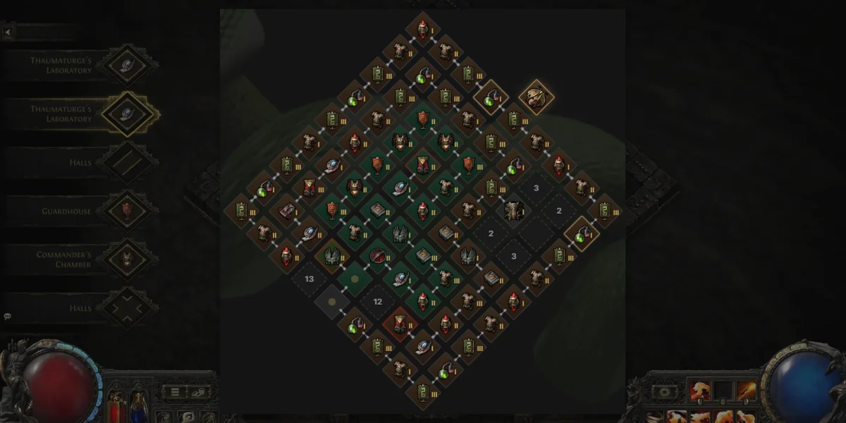 Spy Master assassination mechanic in PoE 2 Vaal Temple