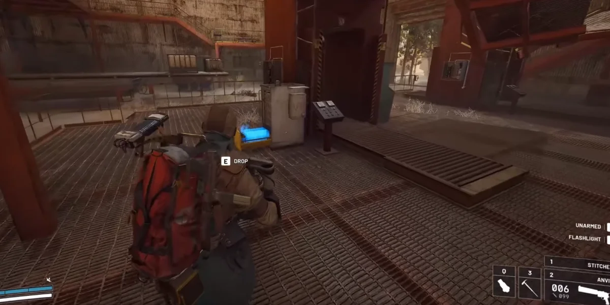 The Industrial Recharger machine inside Rocket Assembly in Arc Raiders