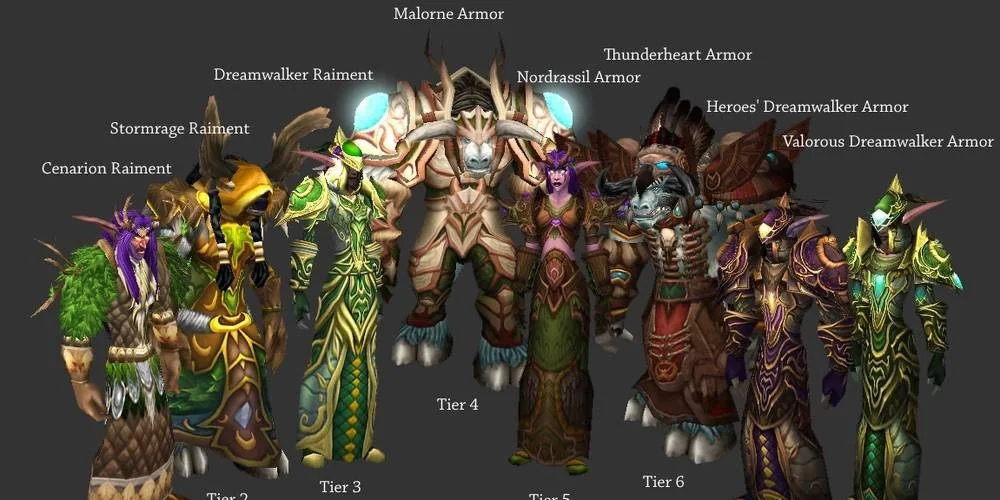 Balance Druid Tier Sets TBC