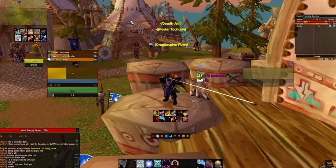 Hunter Multi-Shot ability