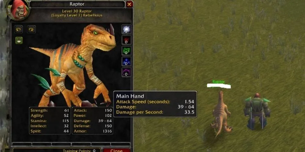 Hunter Pet Combat