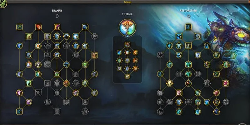 Restoration Shaman Totems