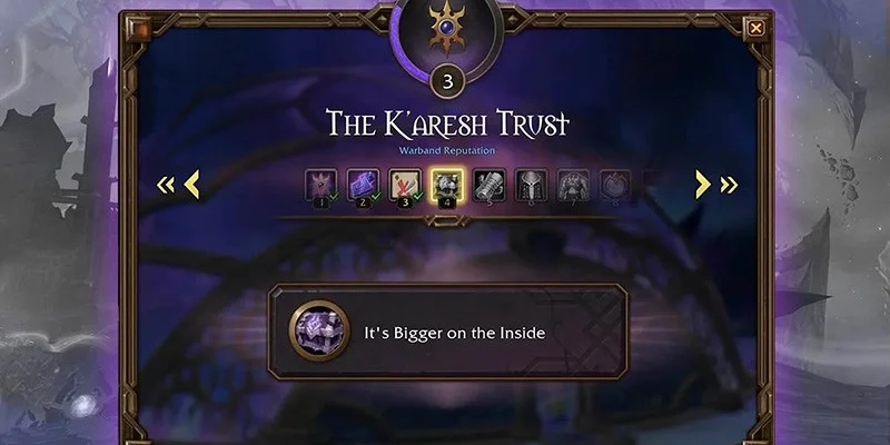 K'aresh Trust reputation farming overview