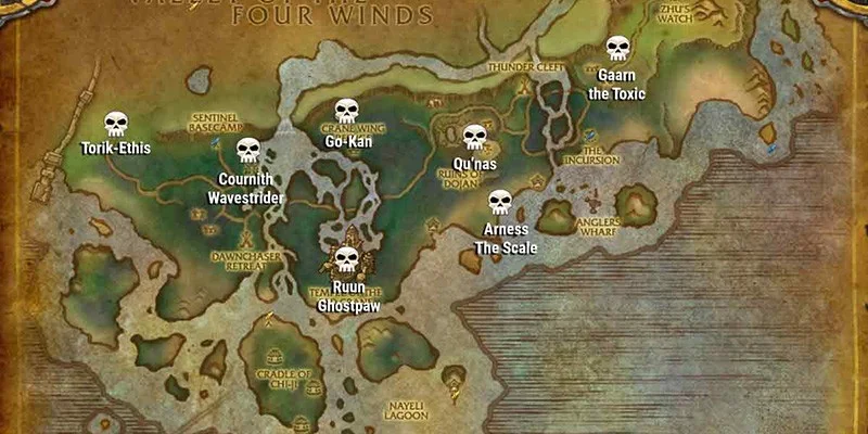 Krasarang Wilds Zone Overview