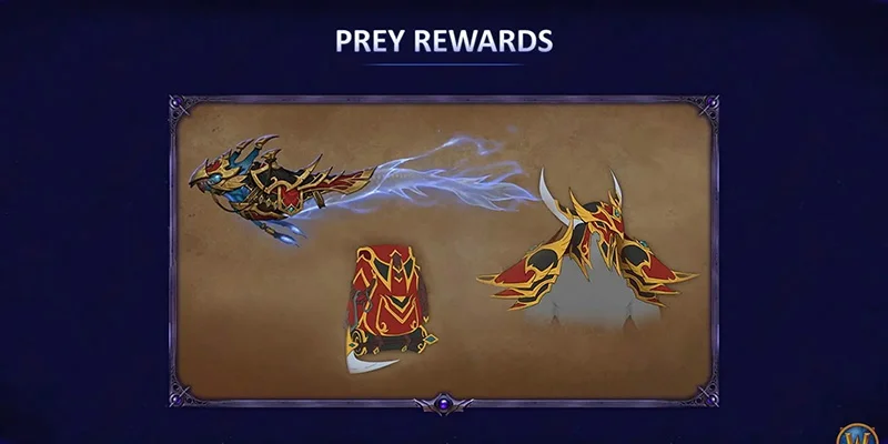 Prey System Rewards
