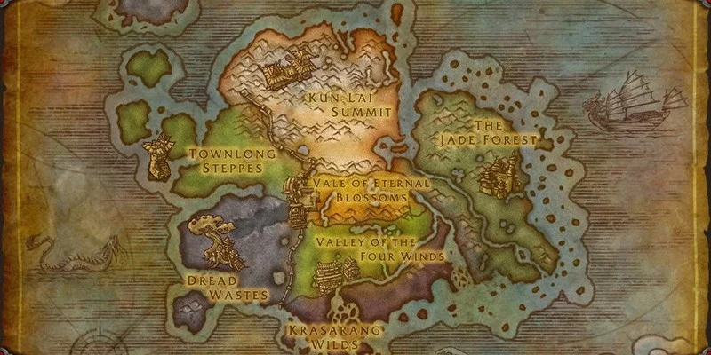 Pandaria Zones Overview
