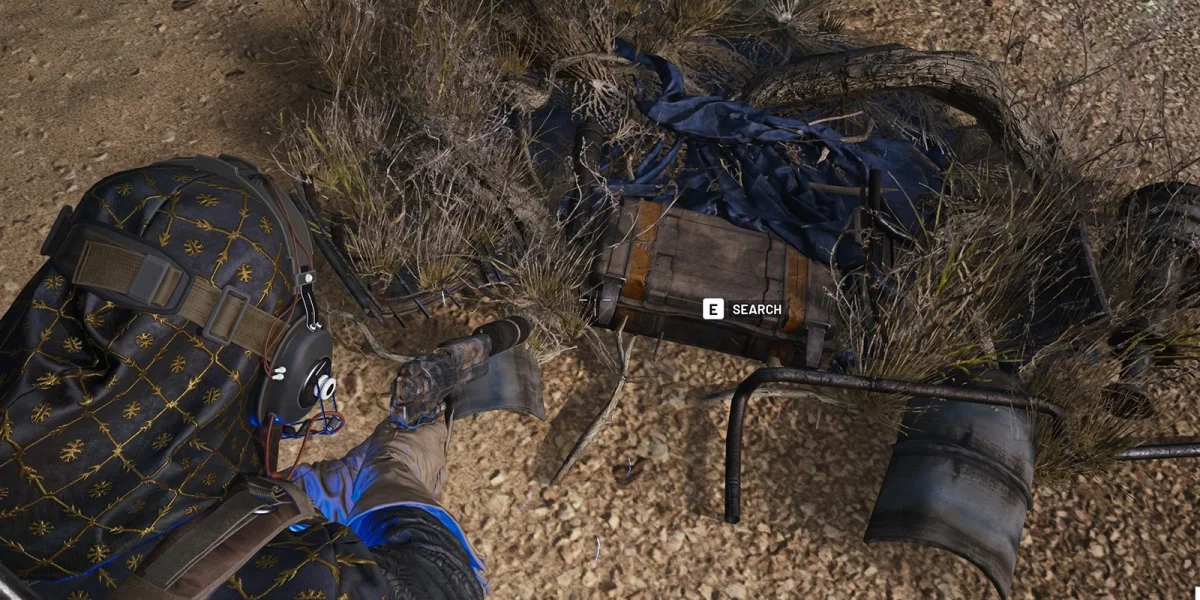 Arc Raiders Hurricane Cache in action during a storm event