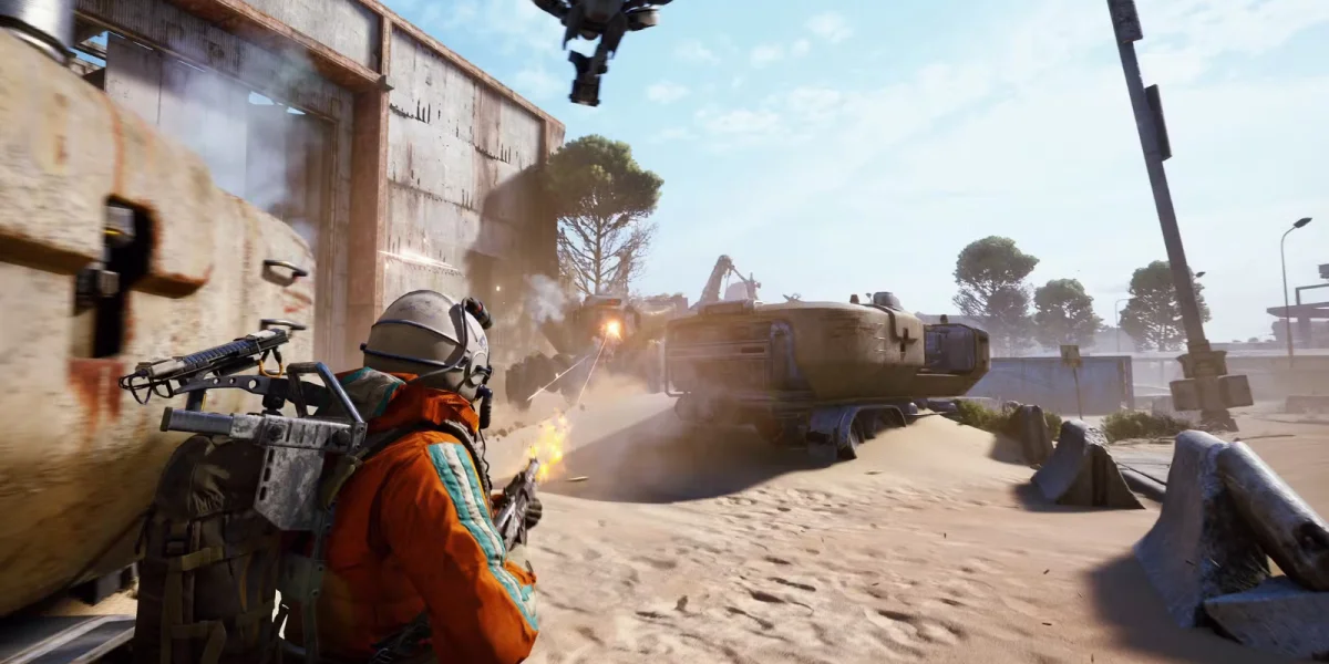 Arc Raiders combat scene