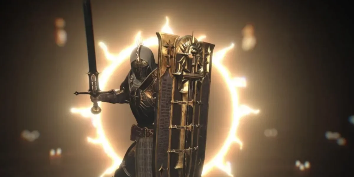 Diablo 4 Paladin class in action