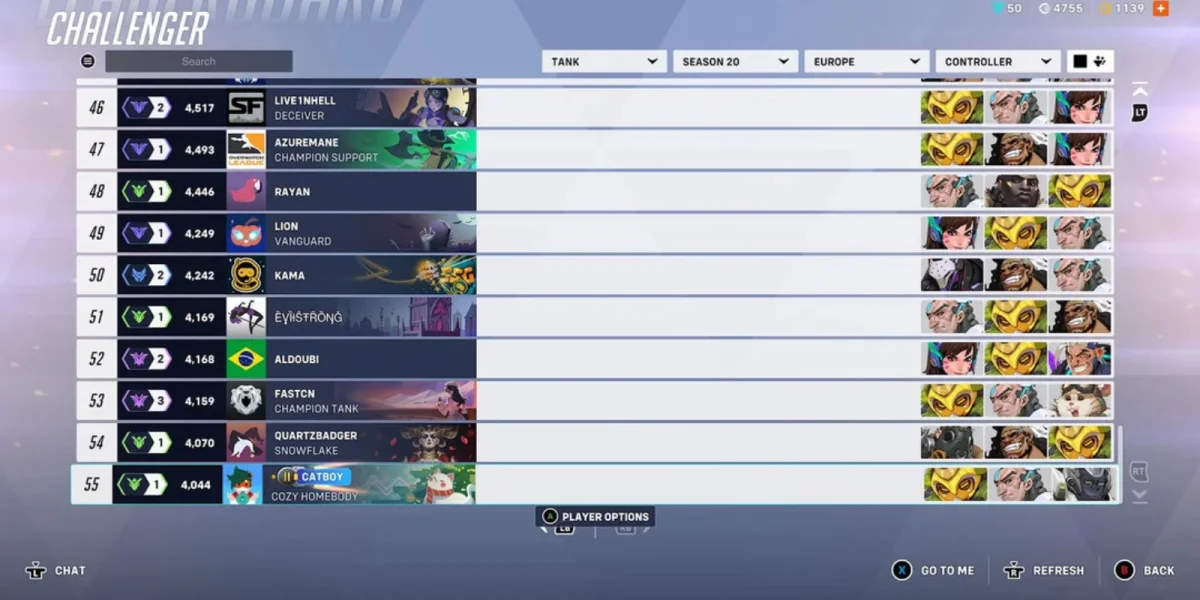 Overwatch Challenger Tier competitive system