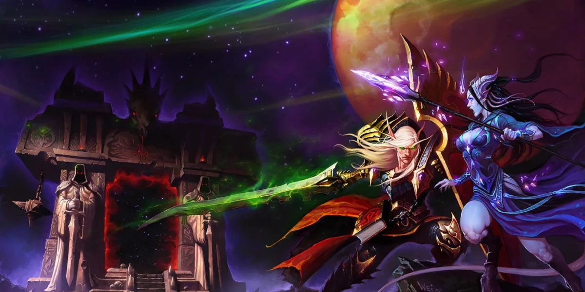 Blood Elf and Draenei races