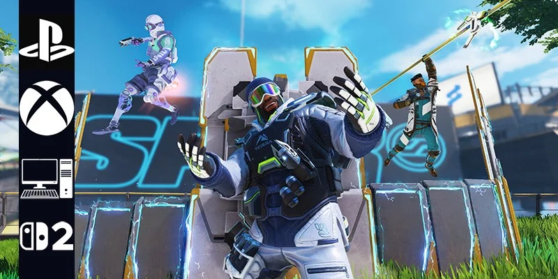 Apex Legends key art featuring Legends roster