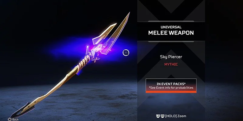 Sky Piercer universal melee weapon