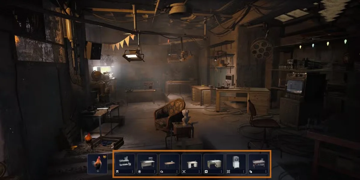 ARC Raiders workbench crafting station interface