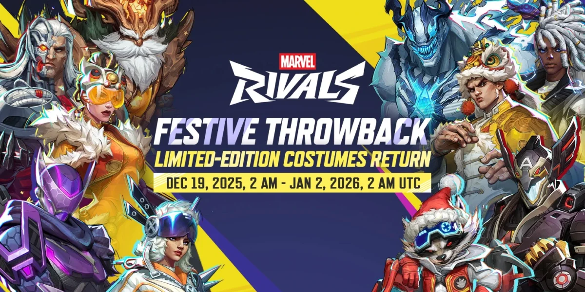 Marvel Rivals Festive Throwback Skins