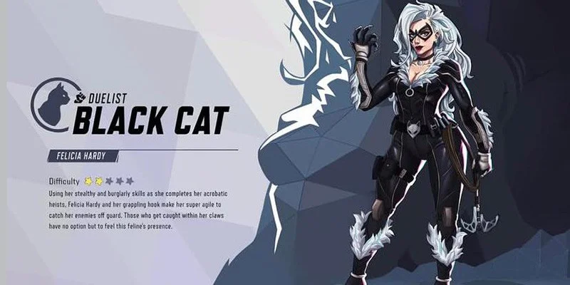 Black Cat Felicia Hardy Marvel Rivals predicted character