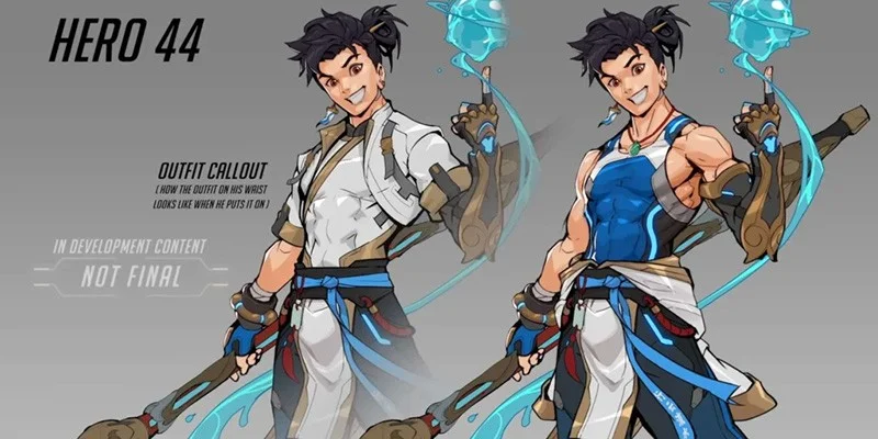 Wuyang concept art showing water manipulation abilities