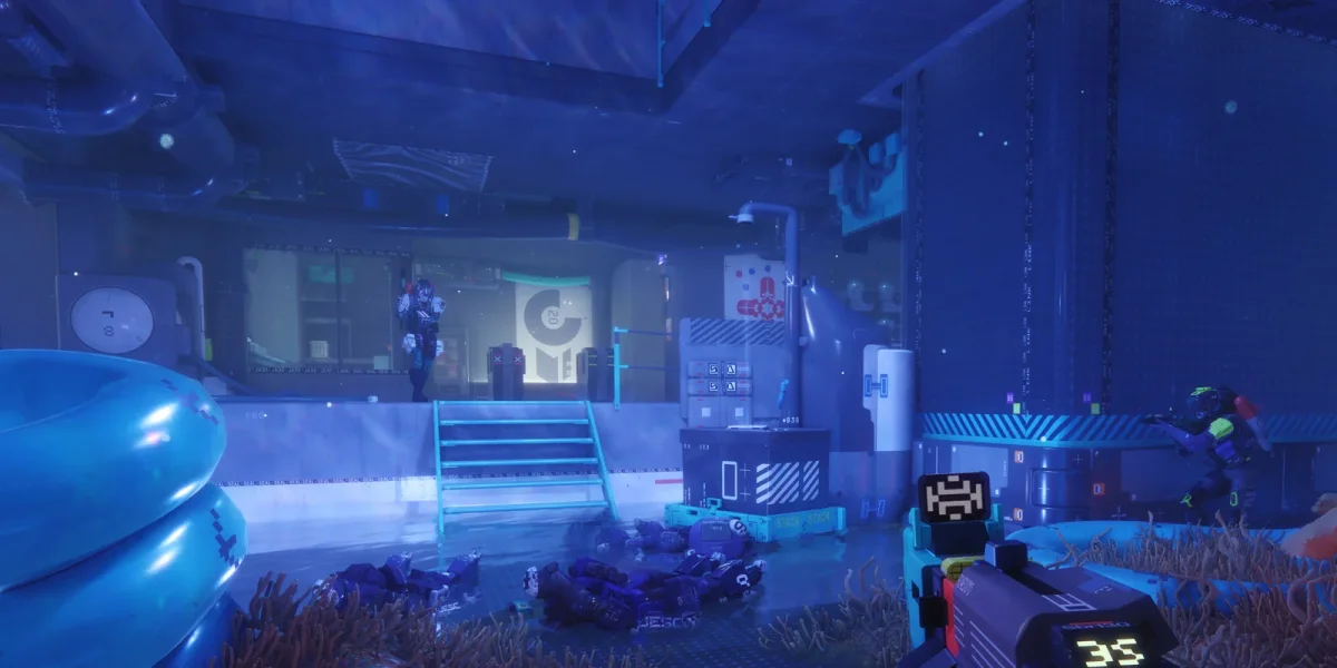 Marathon Server Slam gameplay on Tau Ceti IV