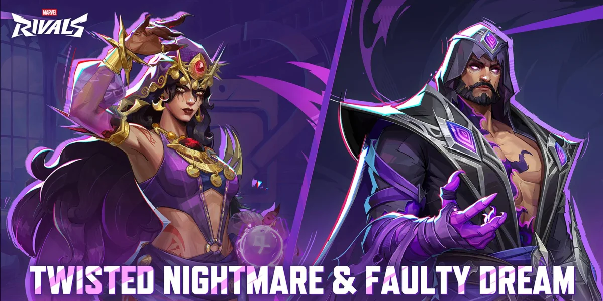 Marvel Rivals Twisted Nightmare Event featuring the corrupted Scarlet Witch