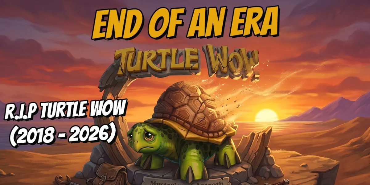 Turtle WoW shutdown announcement