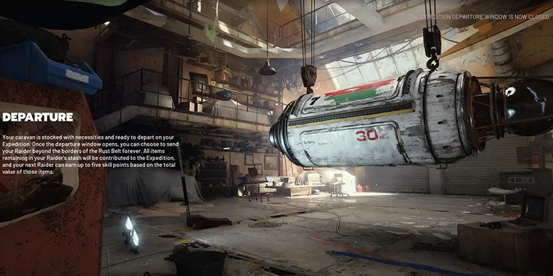 Arc Raiders Expedition Departure system