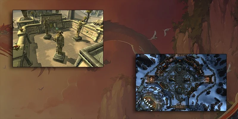 New Arena Maps in MoP Classic