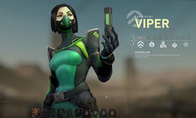Valorant Viper Updates - in game