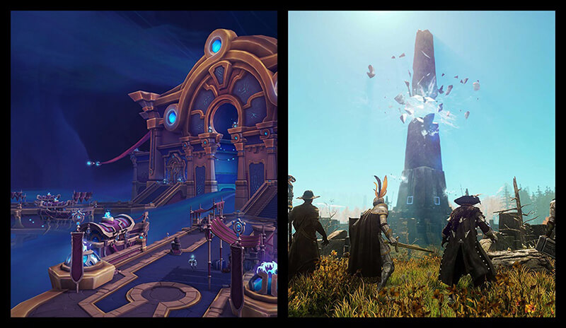 New World vs World of Warcraft - Dungeons