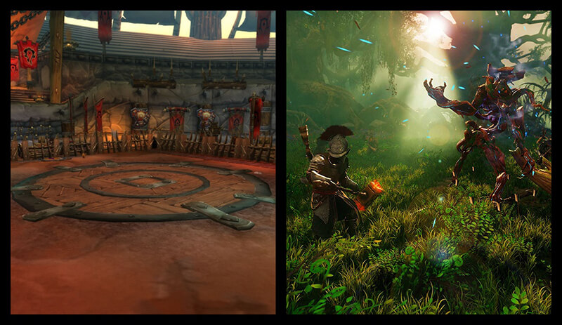 New World vs World of Warcraft - Arenas