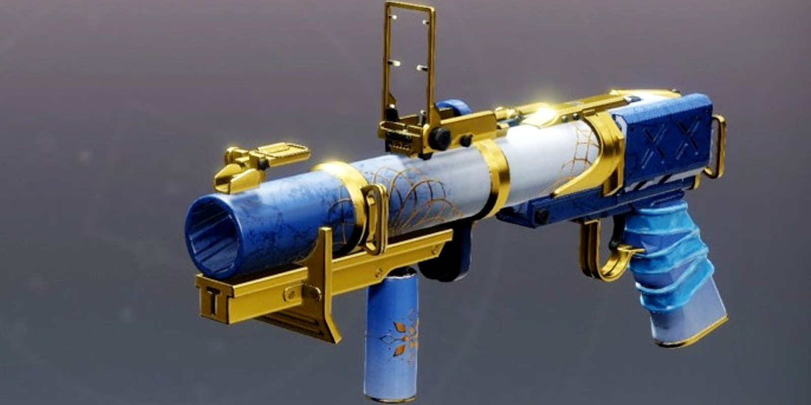 Permafrost Stasis Wave Frame Grenade Launcher