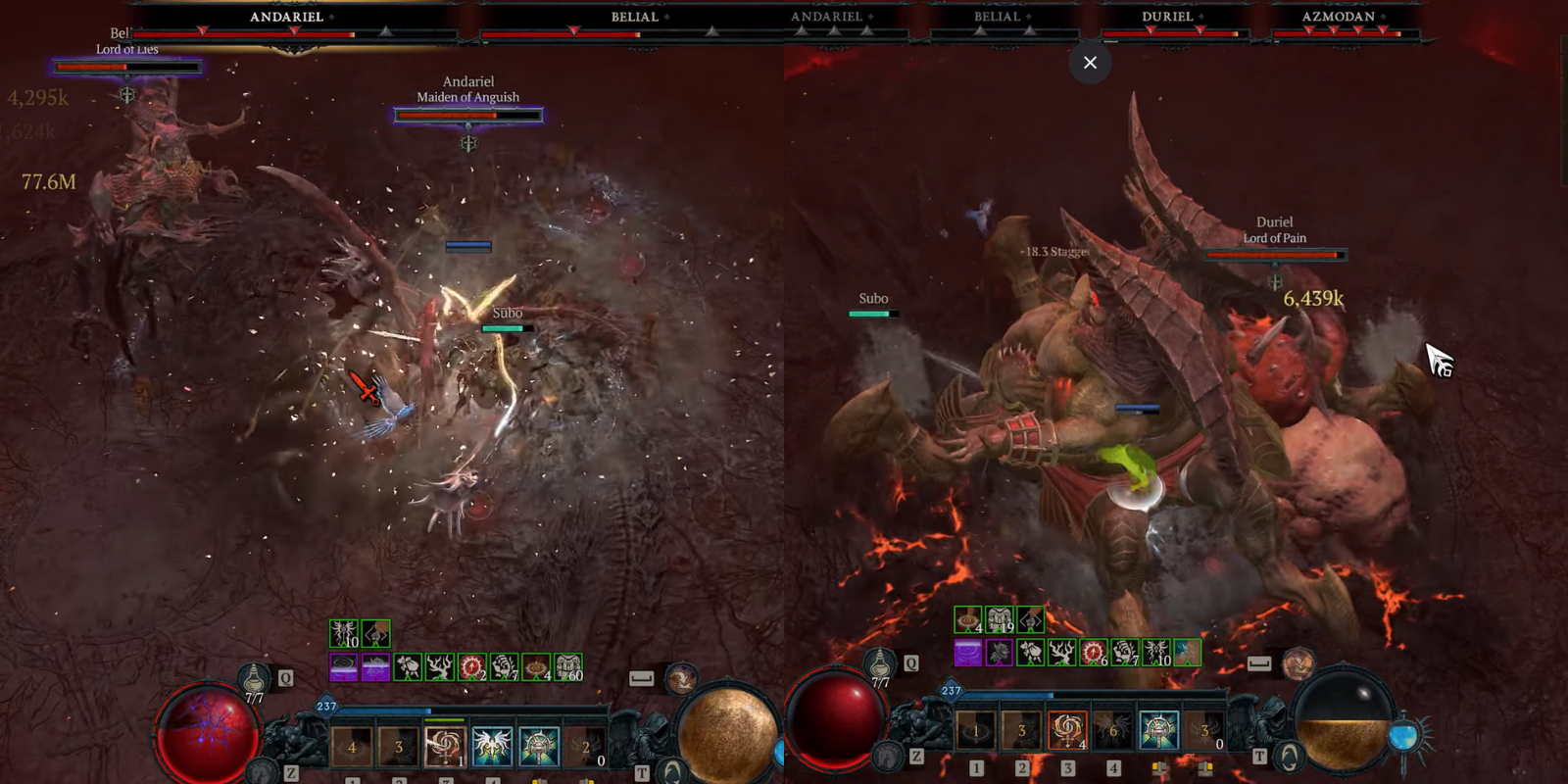 Fighting all four Lesser Evils