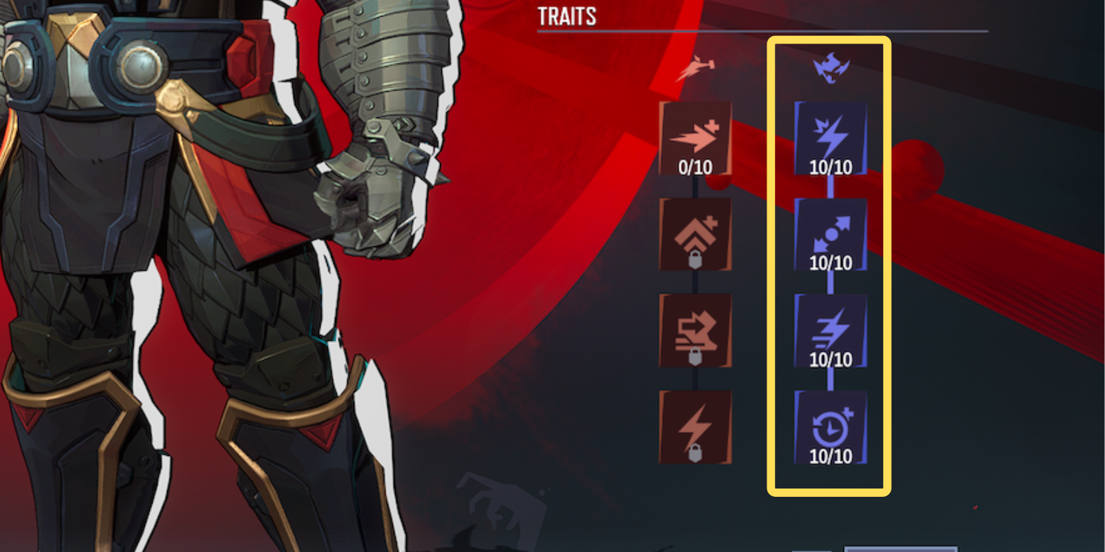 Thor trait allocation interface