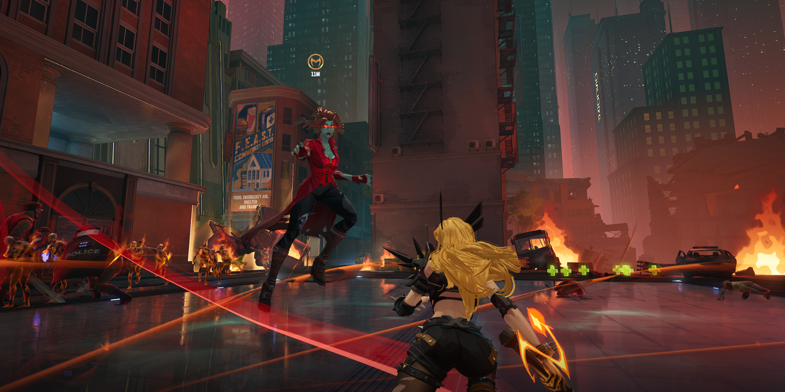 Scarlet Witch Boss Fight