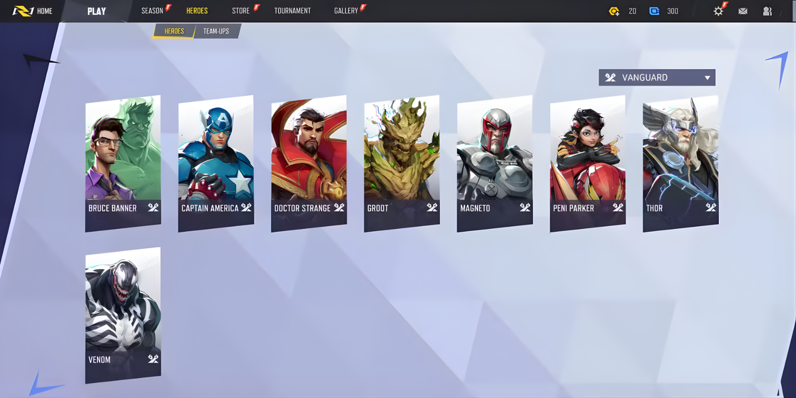 Vanguard positioning examples in Marvel Rivals