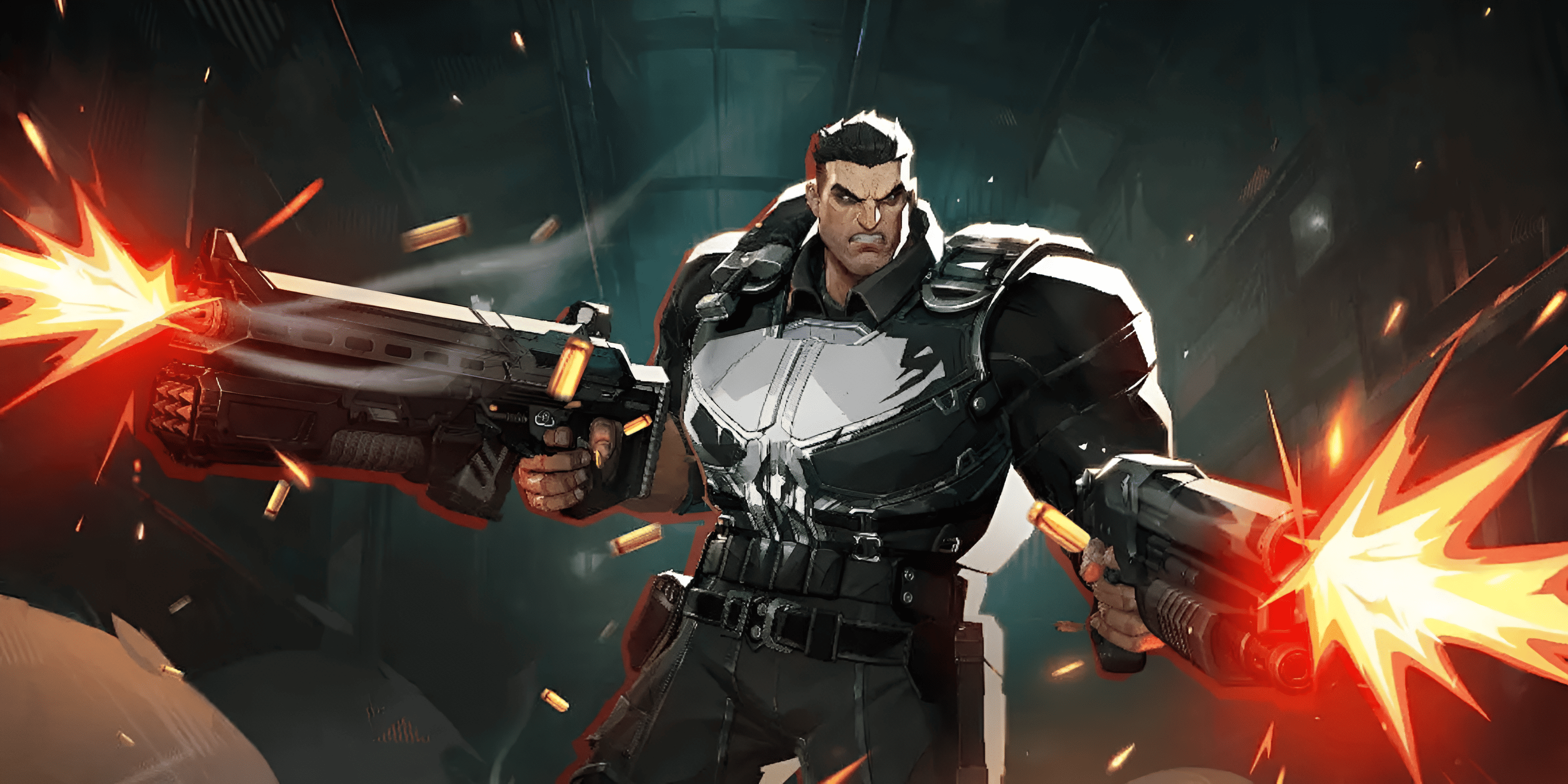 Fully upgraded Punisher dominating late game