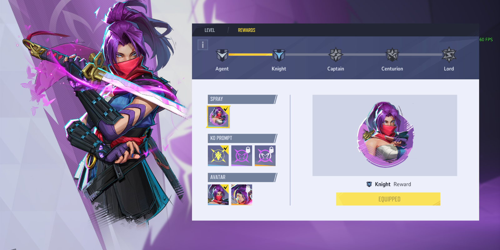 Character Mastery Progression