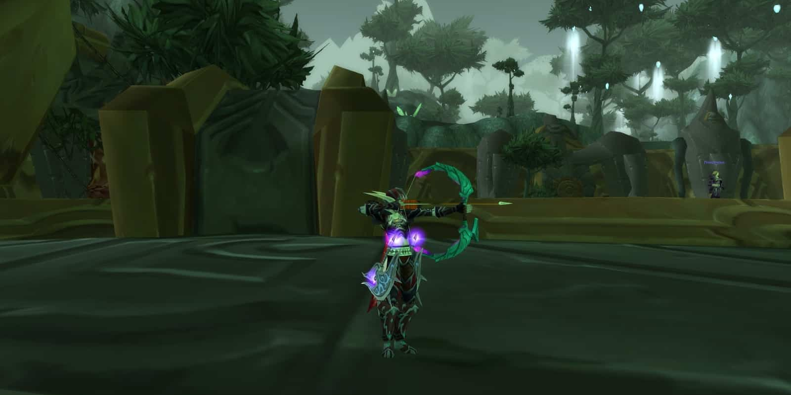 Hunter using Steady Shot