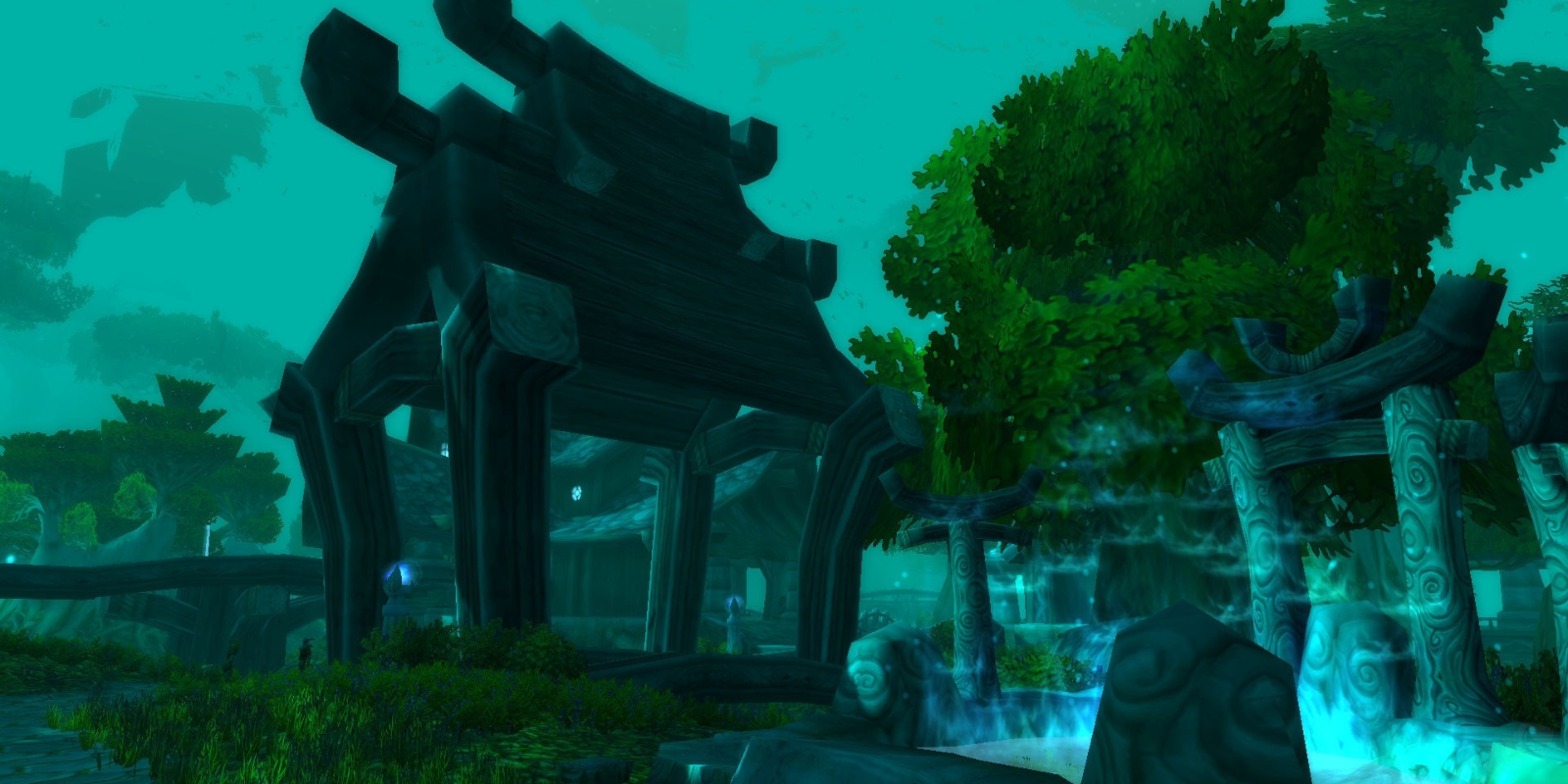 Druid in Moonglade preparing talents