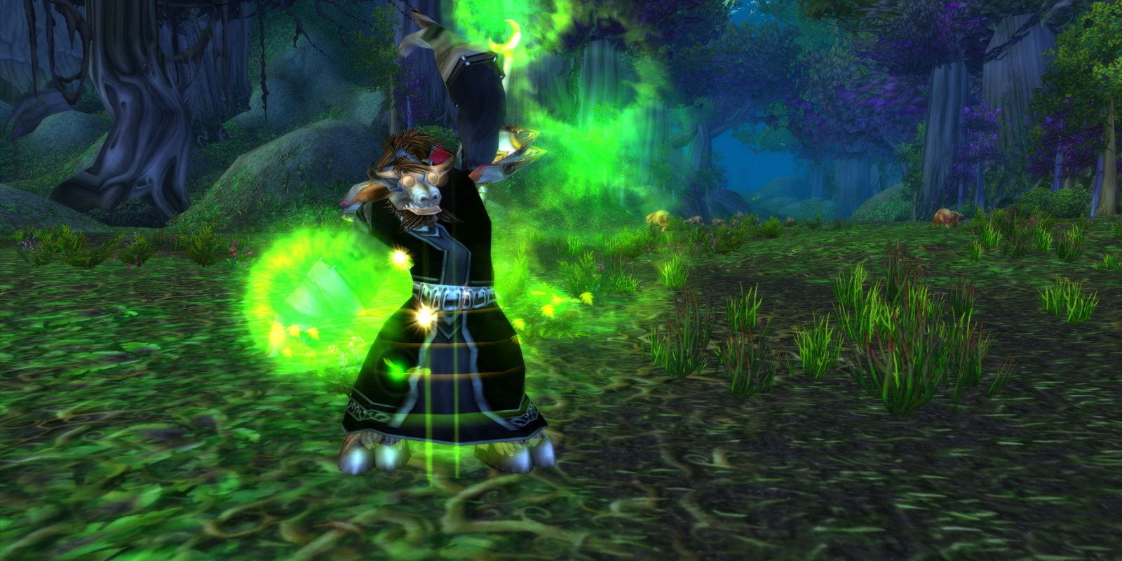 Night Elf Druid Casting