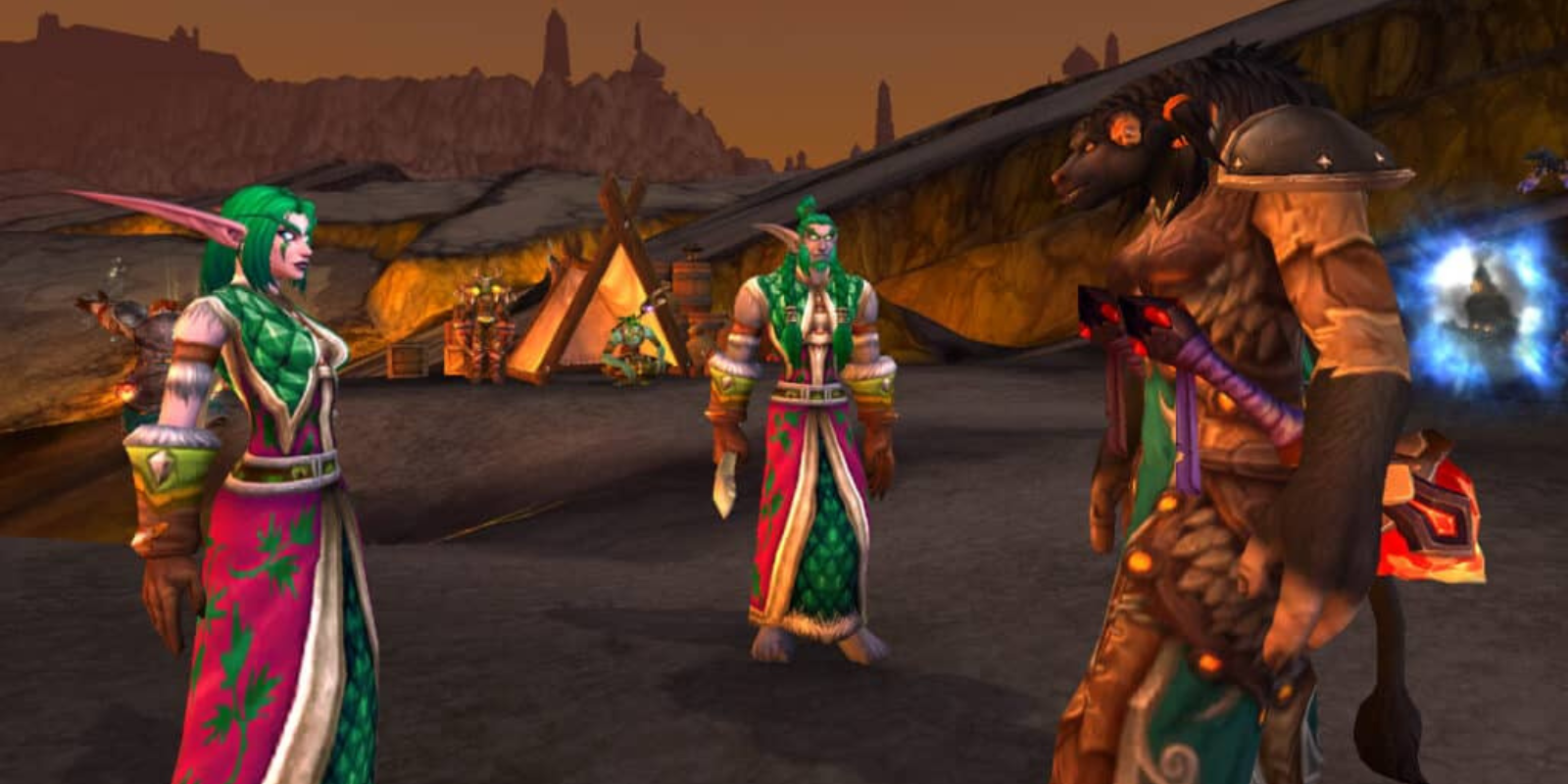 Night Elf Druid Casting