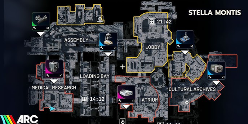 Stella Montis Underground Layout