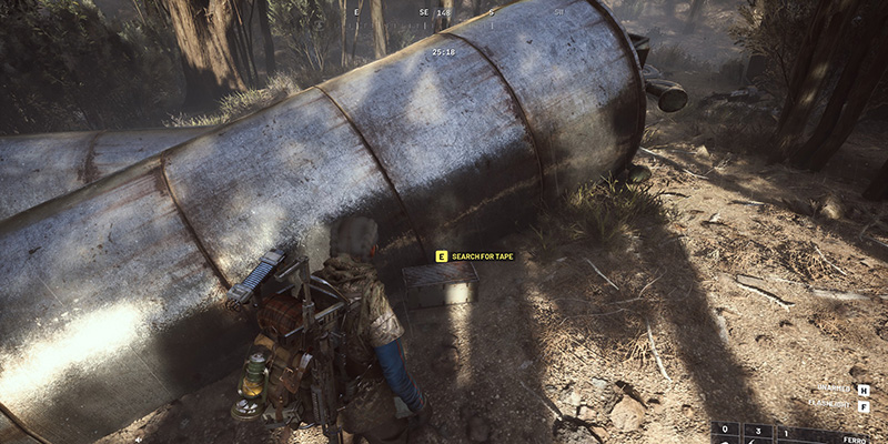 First Wave Video Tape next to aluminum cylinders