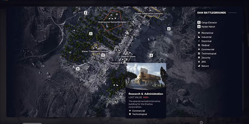 Testing Annex location on Dam Battlegrounds map