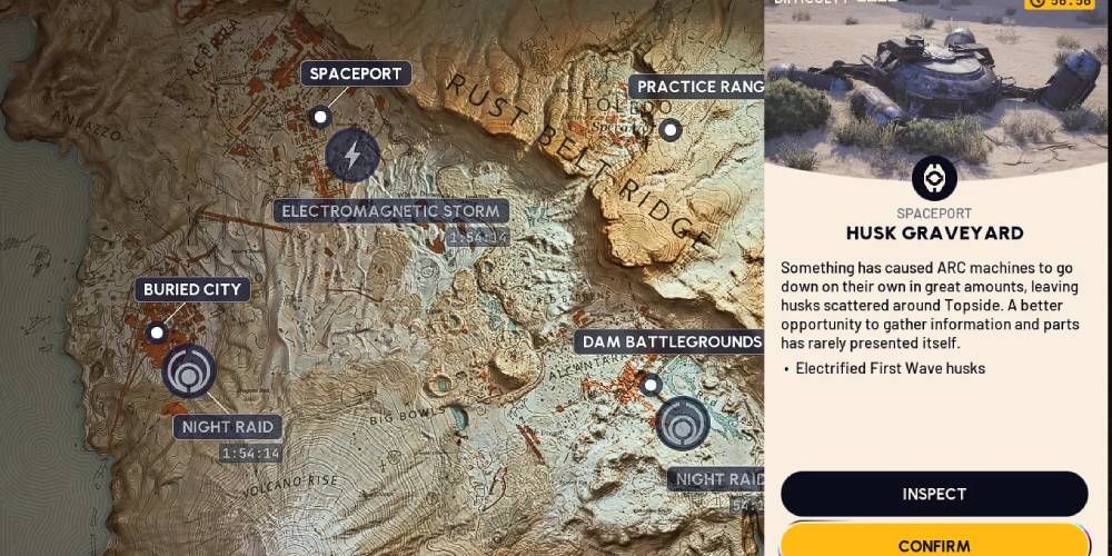 Destroyed ARC husks ready for breaching