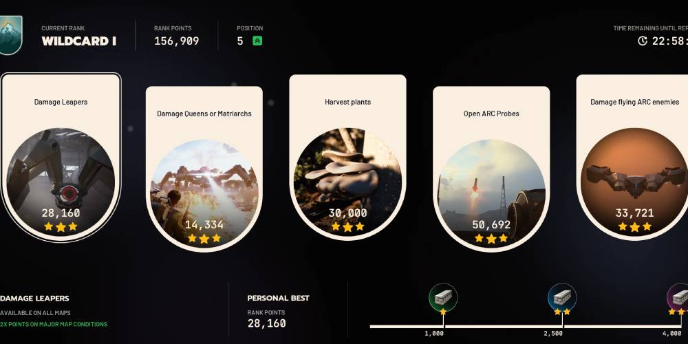 ARC Raiders Trials Menu Interface