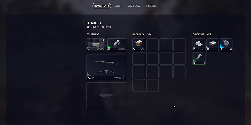 Arc Raiders gameplay showing loadout selection